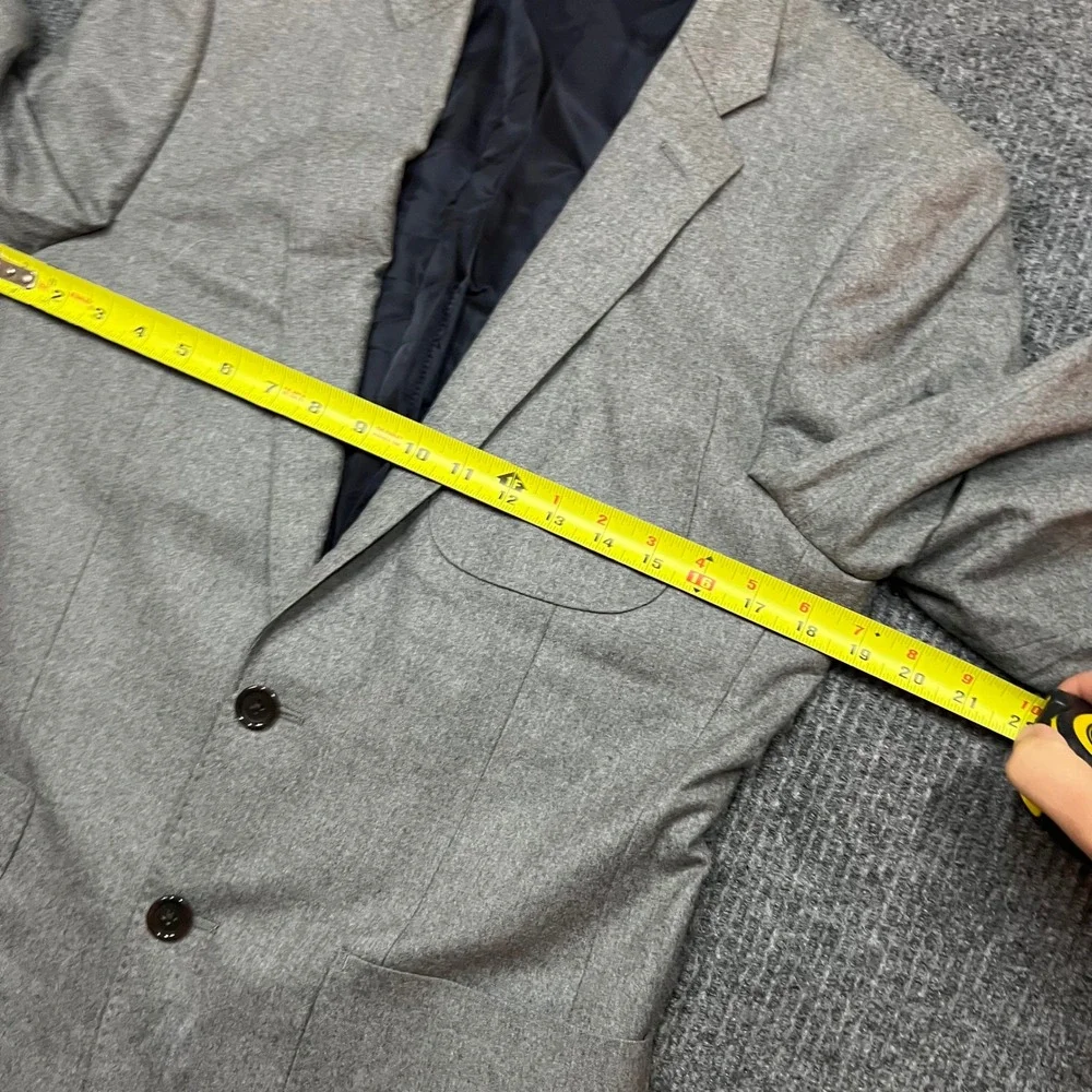 J.Crew Ludlow Blazer 36S Gray Vitale Barberis Canonico Wool Sport Coat Mens Suit